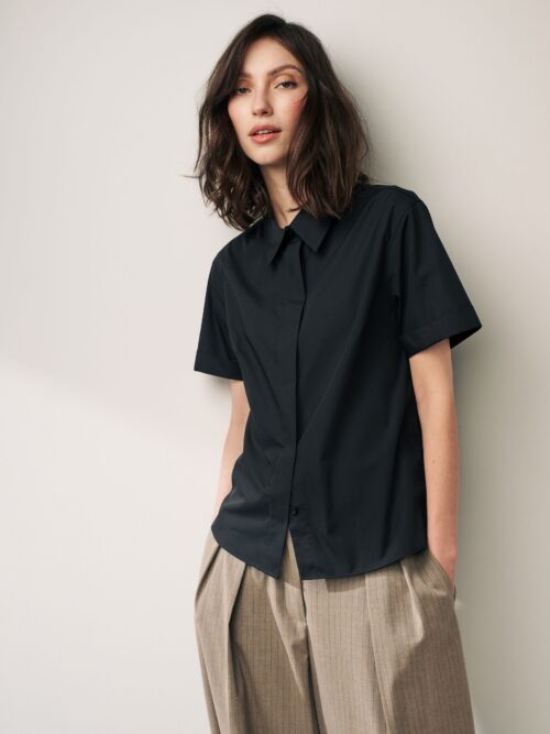 Short Sleeve Collared Shirt