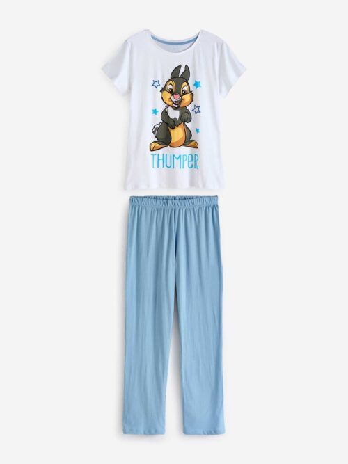 Character Blue Disney Thumper 100% Cotton Pyjamas